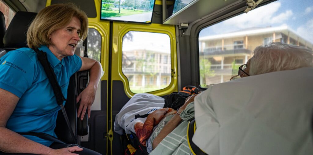 Hij had genoten van zijn 80e verjaardag met zijn familie - wensambulance Oost-Nederland