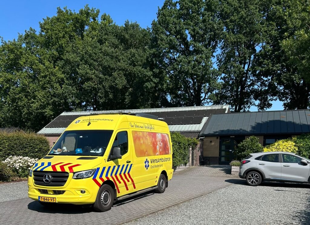 Wensambulance Oost Nederland Afscheid Collega